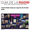 La Guía de la Radio se hace eco de la segunda edición de Versión Belén