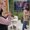 El público que visita FITUR se interesa por conocer más sobre la Dama y la ciudad de Elche