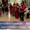 Las personas mayores disfrutan del Carnaval en el Centro Cívico Candalix-Bailongo