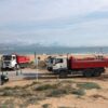 Utilizan arena de El Altet para la regeneración medioambiental de la parcela del antiguo hotel de Arenales