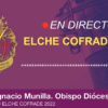 El Obispo de la Diócesis expone en Elche Cofrade la nueva manera de colaborar con la población de Ucrania