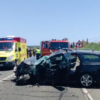 Una fallecida y dos personas heridas en un accidente entre un camión y un coche en la N-332 en Santa Pola