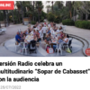 La Guía de la Radio se hace eco del Sopar de Cabasset de Versión Radio