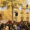 Elche ya está iluminada con el alumbrado navideño