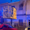 Incendio en una casa donde estaban una mujer, sus dos hijas y el perro