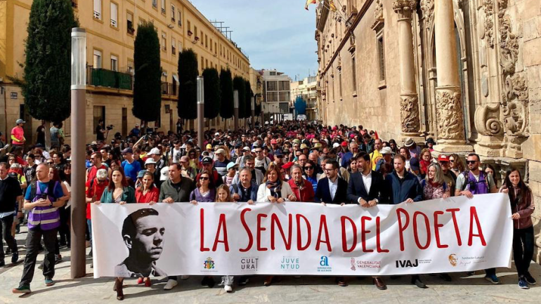 El Ministerio de Cultura apoya económicamente para el desarrollo de la Senda del Poeta