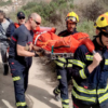 Los bomberos rescatan en el pantano a una mujer que había sufrido una torcedura en el tobillo