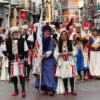 Los Moros y Cristianos de Elche participan en las fiestas del Primer Viernes de Mayo en Jaca