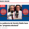 La iniciativa del «programa electoral» de la audiencia de Versión Radio, en La Guía de la Radio