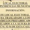 ¿Sabes dónde hay que votar en Arenales del Sol?