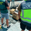 4 detenidos y casi 5.000 kilos de hachís intervenidos mientras eran descargados en el puerto de Santa Pola