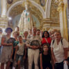 La Asociación Amigos de la Nit de l’Albà realiza la visita-ofrenda a la Virgen de la Asunción