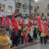 Manifestación de las trabajadoras de Limpiezas SCT-Córdoba para reclamar el pago de sus sueldos