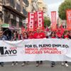 Reducción de la jornada laboral y mejor empleo, reivindicaciones de la manifestación del Primero de Mayo