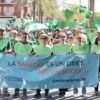 Un millar de personas participan en la movilización para reclamar la reversión del Hospital del Vinalopó