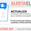 Hasta el 15 de diciembre se puede actualizar el móvil en el padrón municipal para estar en «Alerta Elche»