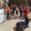 Concentración de personas afectadas por Fórum-Afinsa en Elche