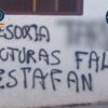 Detenido el gerente de una asesoría por hacer pintadas contra otro negocio del mismo sector