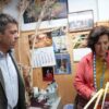 Mazón hace una visita “privada” a un taller de palma blanca de Elche