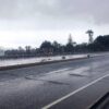Intensa lluvia y granizo sobre Elche