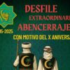 La Comparsa Abencerrajes celebra su décimo aniversario