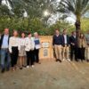 El pintor, Fernando Sánchez y Juan, ya tiene su Jardín en Elche