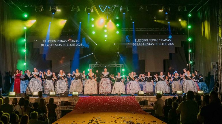 1.600 personas asistirán este sábado a la elección de las Reinas y Damas de las Fiestas de Elche en la Rotonda
