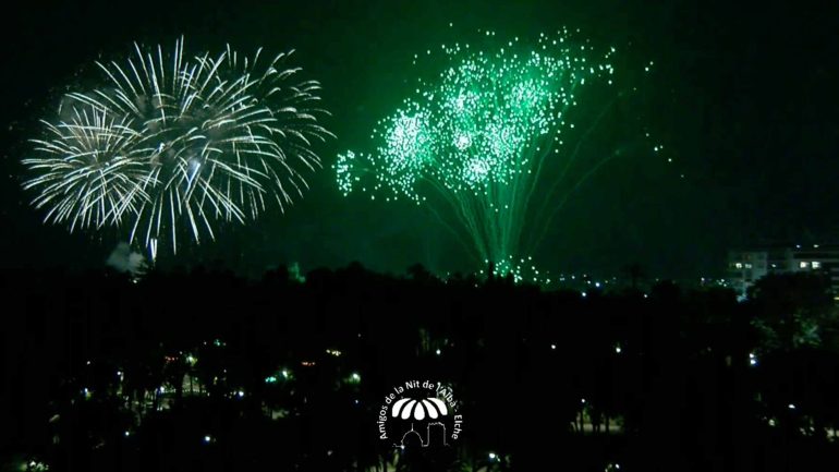 312 palmeras se lanzarán durante la Nit de l’Albà