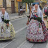 La Reina y las Damas infantiles de la Comisión de Fiestas de El Altet (ex UFECE) participan en la convivencia de la Federación Gestora