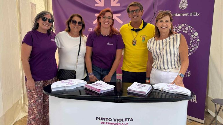 Puntos Violeta durante las Fiestas de Elche 2026
