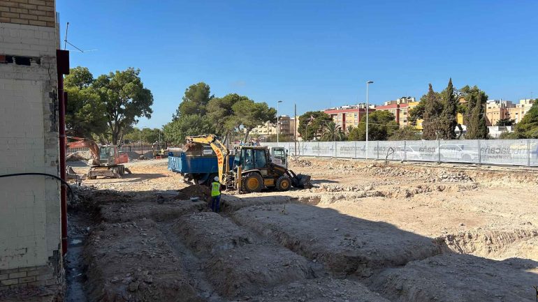 Mejoras en el colegio Rodolfo Tomás y Samper de El Altet