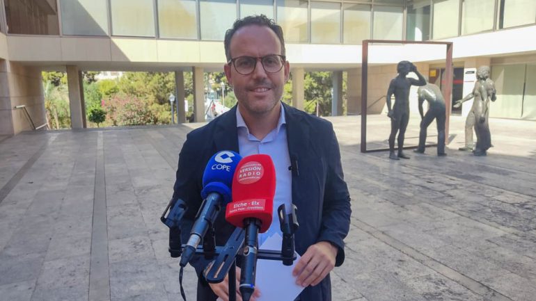 El PSOE denuncia que el Ayuntamiento de Elche pierde subvenciones de la Diputación