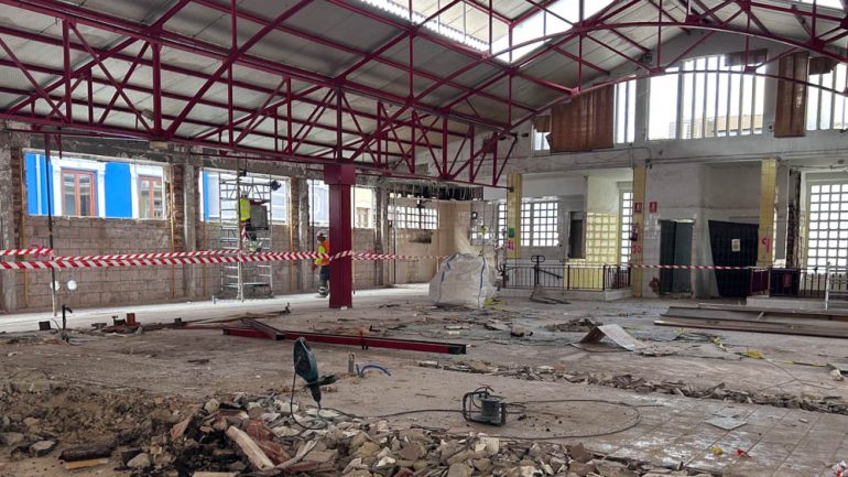 En enero comenzarán los trabajos para retirar el fibrocemento del Mercado Central