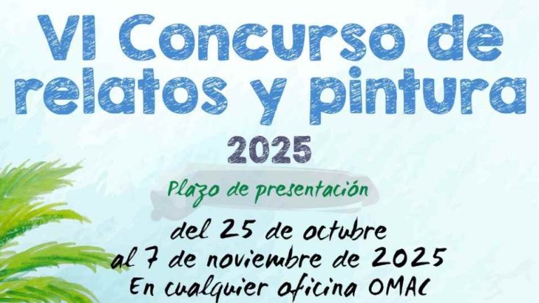 Convocado el VI Concurso de Relatos y Pintura Sénior