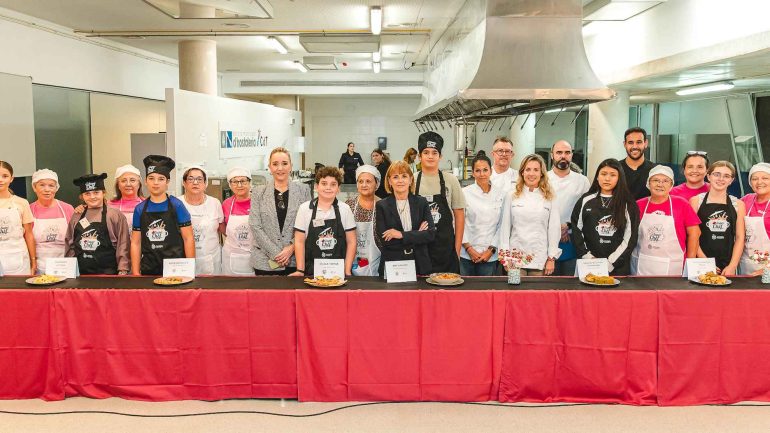 Los platos de Marcos Santander y de Luciana Crisse ganan el concurso Superchef Junior