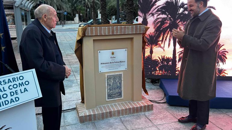 Se trabaja para conseguir el distintivo de indicación geográfica para la palma blanca de Elche