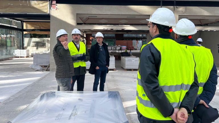 A buen ritmo las obras del restaurante del Parque Municipal para que abra en mayo de 2026