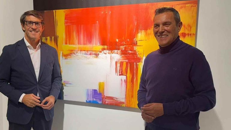 El político y artista, Francisco Rubio, expone “Alamar” en la Diputación Provincial