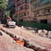 Obras en la calle Clara Campoamor: ya se ha renovado el colector de saneamiento