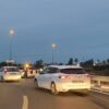 Dos personas heridas en un accidente entre dos vehículos en la carretera Elche-Alicante