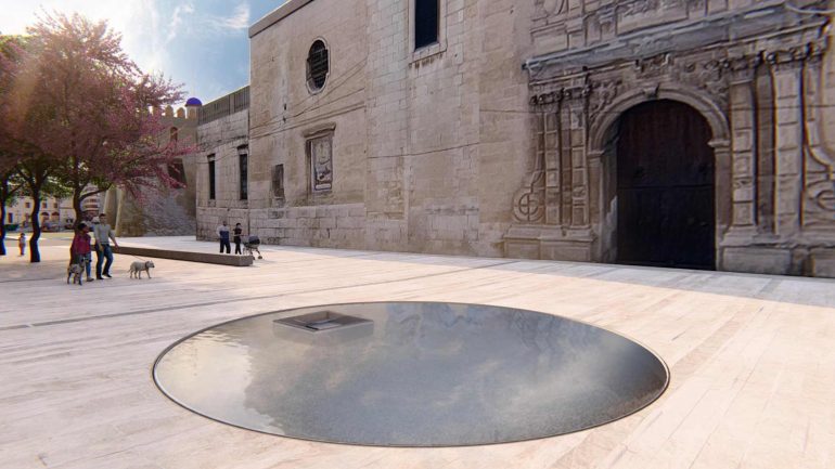 La reforma de la plaza del Congreso Eucarístico comenzará tras la Semana Santa y ahora la Virgen en la fuente está en el aire