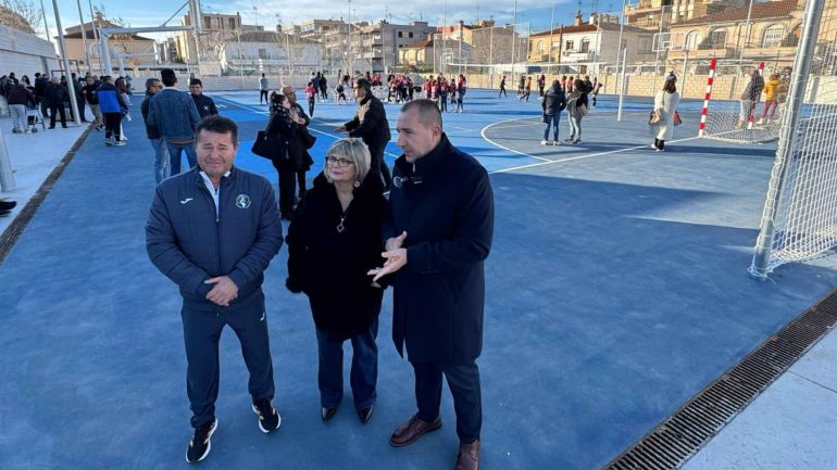 Santa Pola. Inauguración del remodelado Polideportivo Paco Hernández