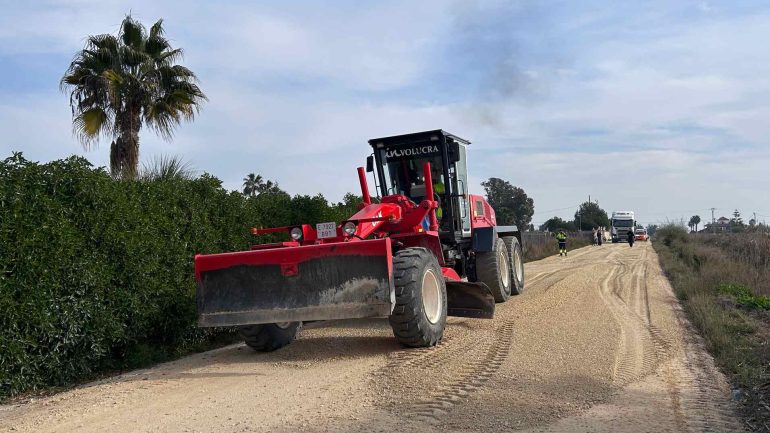 2,4 millones de euros en arreglos de caminos del Camp d’Elx