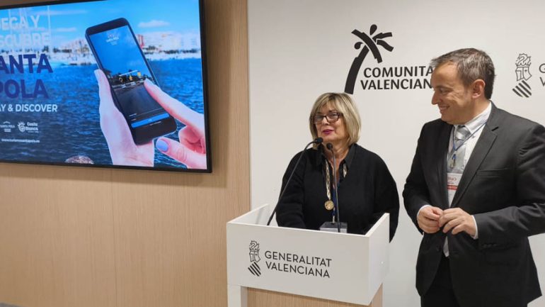 Tercer día de Santa Pola en FITUR. Rutas gamificadas, presentación de Moute, premio para el Museo del Mar y showcooking