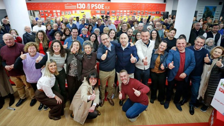 Héctor Díez anuncia su intención de presentarse para ser alcalde en un acto en el PSOE, que el PP ha denunciado ante la Junta Electoral Central