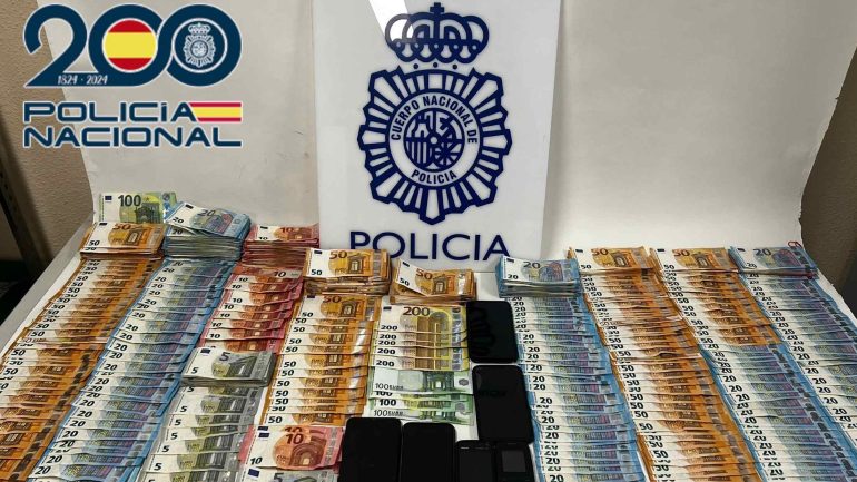 Tres detenidos por el asalto a una furgoneta en Elche y el robo de parte de la droga que transportaba