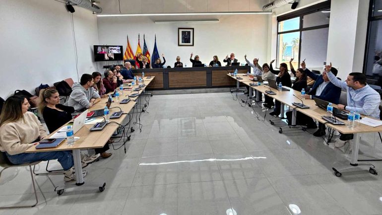 Santa Pola. El PP aprueba en solitario el presupuesto municipal de 2026 por importe de 49,6 millones de euros