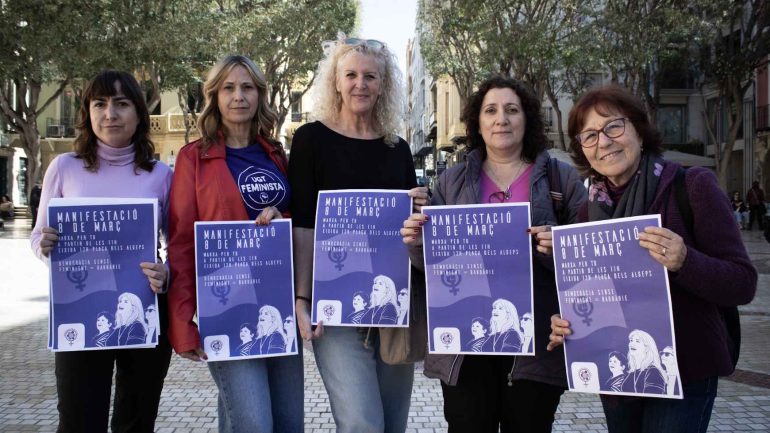 “Democracia sin feminismo es igualdad a barbarie”, lema de la Coordinadora Feminista para el 8M