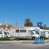 Santa Pola. Proliferación de autocaravanas