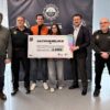 La UltraHélike entrega el cheque solidario de 5.000 euros a la Fundación Secretariado Gitano